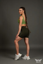 БЮСТИЕ “OLIVE SUPPORT” - Maya Wear Дизайнерски спортни дрехи