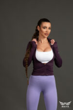 Суитшърт MAYA – Lolipop Fit Zip